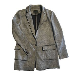 Banana republic grey shacket /blazer